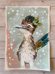 7x10” *Original* Roadrunner in Snow