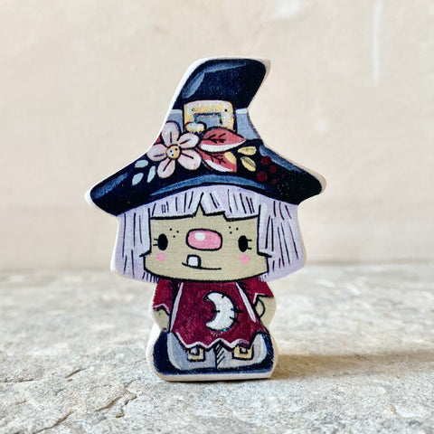 2.75” Archival Printed Witch