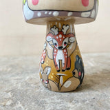 3.2” Forest Mushroom: Lavender with Fawns