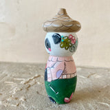 *Original* 4” Panda with Acorn Hat + Coffee