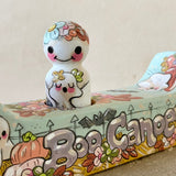 2pc Set: 5.5” Boo Canoe: Single Seater