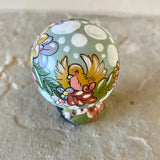 2.75” Forest Mushroom: Blue with Bears