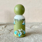 *Original* 2.5” Owl with a wild Pony: Moss