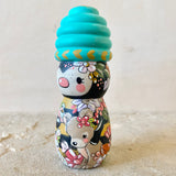 4” Bee Mama with Beehive Hat