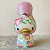 5.5” *JUMBO* Dusty Rose Bonnet Duck