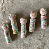 *Original* 3” Birch Tree holding Bears