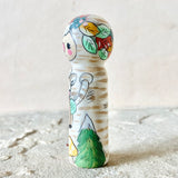 *Original* 3” Birch Tree holding Fawn