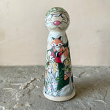 *Original* 5.5” Santa with Forest Animals: Evergreen