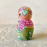 2.75” Pumpkin with Twins: Pink