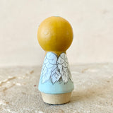 *Original* 2.25” Animal Guardian Girl: Owl