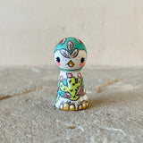 1.3” Owl: Turquoise