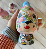 5.5” *JUMBO* Pink Bonnet Bumblebee