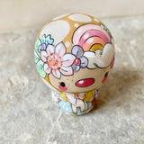 2.75” Magic Mushroom: Ochre Cap with Unicorns