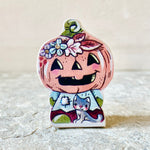 2.25” Archival Printed Jack-O-Lantern