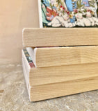 5.5” x 7.5” Archival Printed Maple Wood Block: Mary & Baby Jesus