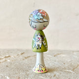 2.75” Magnetic Clicques Doll: Boy with Zebra