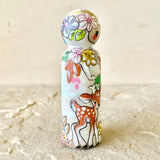 3.5” Birch Tree with Fawns