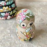 Set of 2: 3.75” Beehive Box + 2.75” Bear Mama