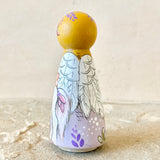 3.5” Animal Guardian: Lavender Unicorn with Bunny and Kitten